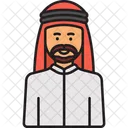 Arabian Man Man Avatar Icon