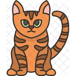 Arabian Mau Cat  Icon