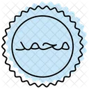 Arabic Calligraphy Color Shadow Thinline Icon Icon