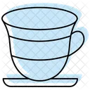 Arabic Coffee Cup Color Shadow Thinline Icon Icon
