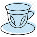 Arabic Coffee Cup Color Shadow Thinline Icon Icon