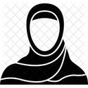 Arabic Hijab Woman Icône
