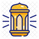 Arabic Lantern Light Decoration Icon