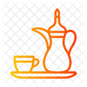 Arabic Tea Arabic Coffee Dallah Icon