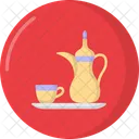 Arabic Tea Arabic Coffee Dallah Icon