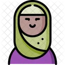 Arabische Frau  Symbol