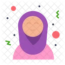 Arabische Frau  Symbol