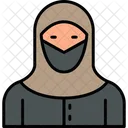 Arabische Frau Avatar Kultur Symbol