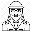 Arabischer Mann  Symbol