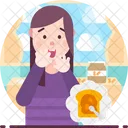 Arachibutyrophobia Fear Of Peanut Butter Icon