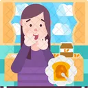 Arachibutyrophobia Fear Of Peanut Butter Icon