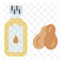 Arachis Oil Bottle Butter Icon