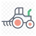Tractor Cosecha Arar Icono