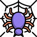Aranha Teia Dia Das Bruxas Ícone