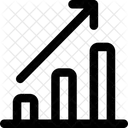 Arbeitsleistung Leistungsdiagramm Trenddiagramm Symbol