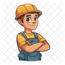 Mann Arbeit Geschaft Symbol