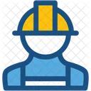 Ingenieur Avatar Arbeiter Symbol