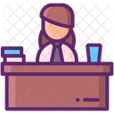 Arbeitgeberin Arbeitnehmerin Arbeitnehmerin Symbol