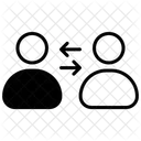 Arbeitnehmerüberlassung  Symbol