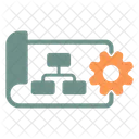 Workflow Einstellungen Plan Icon