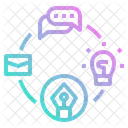 Workflow Flussdiagramm Grafik Symbol