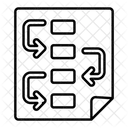 Arbeitsablauf Flussdiagramm Arbeitsblatt Symbol