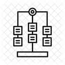 Workflow Hierarchie Diagramm Symbol