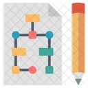 Arbeitsablauf Flussdiagramm Hierarchie Symbol