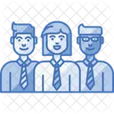 Arbeitsgruppe Unternehmen Team Symbol
