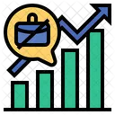 Arbeitslosenquote Rate Diagramm Symbol