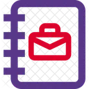 Arbeitsnotiz Tagesplan Notizen Symbol