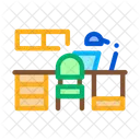 Arbeitsplatz  Symbol