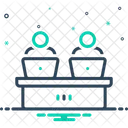 Arbeitsplatz Digital Computer Symbol