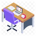 Arbeitsplatz Arbeitsbereich Workstation Icon