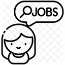 Arbeitssuchend  Symbol