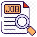 Stellensuche Job Stellenvermittlung Symbol
