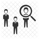 Stellensuche Stellenvermittlung Job Symbol