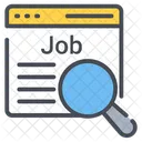 Stellensuche Job Stellenvermittlung Symbol