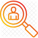 Stellensuche Headhunting Screening Symbol