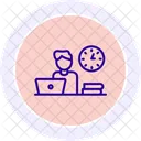 Arbeitszeit  Symbol
