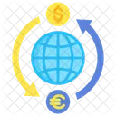 Arbitragem Moeda Cambio Ícone