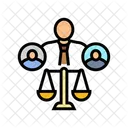 Arbitration Corporate Law Icon