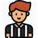 Arbitro Juiz Esporte Icon