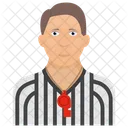 Arbitro Arbitro De Baloncesto Arbitro Icono