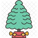 Arbol Faldas Decoracion Icono