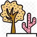 Arbol Roble Arbusto Icono