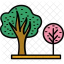 Arbol Roble Arbusto Icono