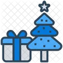 Navidad Arbol Regalo Icon