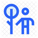 Humanos Personas Arbol Icono