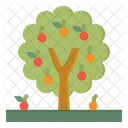 Arbol Fruta Naturaleza Icono